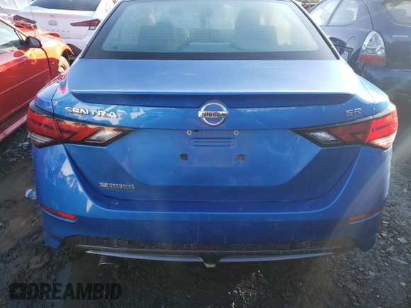 2023 Nissan Sentra SR with VIN 3N1AB8DV0PY252613, listed as a Copart auction lot 52826195 with 44,637 mi miles and Salvage Title. Bid and sale history available at DreamBid. Image 6.