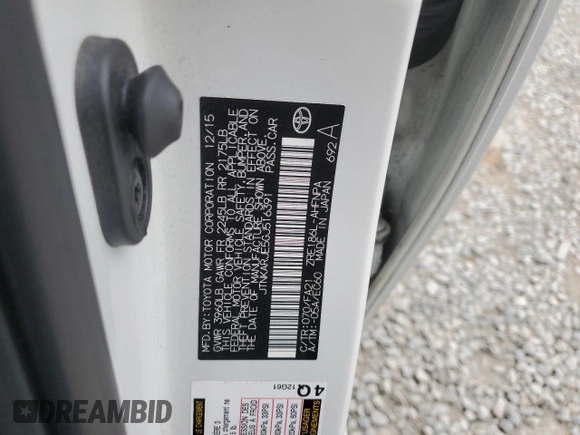2016 Scion iM z VIN JTNKARJE5GJ516391, wystawiony jako Copart lot #58365715 z przebiegiem 89 399 mil mil oraz Szkoda całkowita • Salvage title. Historia ofert i sprzedaży dostępna na DreamBid. Obrazek 12.
