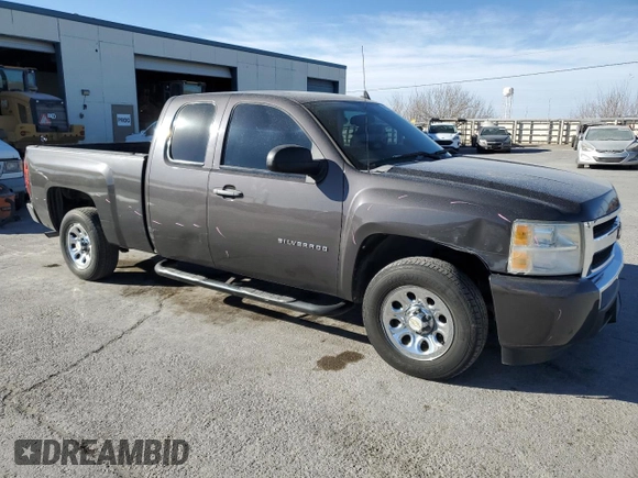 2010 Chevrolet Silverado 1500 LS with VIN 1GCSCREA2AZ113483, listed as a Copart auction lot 45420265 with 76,387 mi miles and Salvage Title. Bid and sale history available at carsss.com. Image 4.