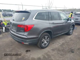 2017 Honda Pilot EX-L with VIN 5FNYF6H5XHB029443, listed as a IAAI auction lot 41992115 with 154,399 mi miles and . Bid and sale history available at DreamBid. Image 4.