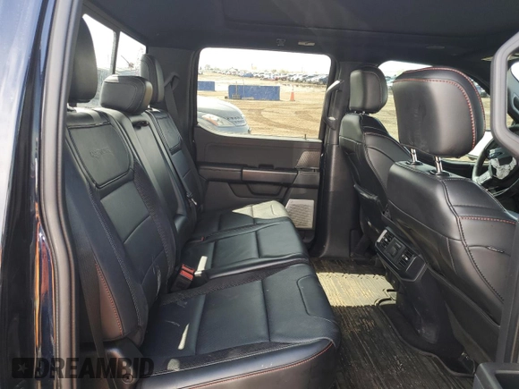 2024 Ford F-150 Raptor with VIN 1FTFW1RG3RFA46852, listed as a Copart auction lot 50419305 with 13,414 mi miles and Salvage Title. Bid and sale history available at DreamBid. Image 10.
