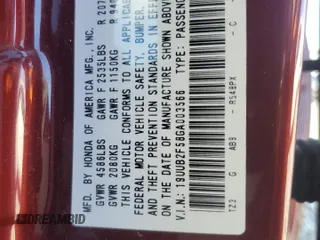 2016 Acura TLX Technology z VIN 19UUB2F58GA003566, wystawiony jako Copart lot #48201375 z przebiegiem 72 124 mil mil oraz Szkoda całkowita • Salvage title. Historia ofert i sprzedaży dostępna na DreamBid. Obrazek 12.
