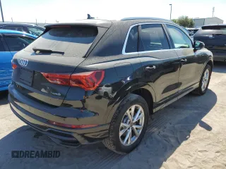 2022 Audi Q3 S line Premium Plus with VIN WA1EECF31N1096176, listed as a Copart auction lot 62105002 with 6,837 mi miles. Bid and sale history available at carsss.com. Image 4.