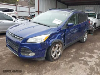 2013 Ford Escape SE with VIN 1FMCU0GX3DUA37364, listed as a IAAI auction lot 41527097 with 1 mi miles. Bid and sale history available at carsss.com. Image 2.