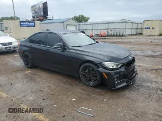 2015 BMW 3 Series 335i z VIN WBA3A9G56FNT09707, wystawiony jako Copart lot #60663484 z przebiegiem 74 355 mil mil oraz Szkoda całkowita • Salvage title. Historia ofert i sprzedaży dostępna na DreamBid. Obrazek 4.