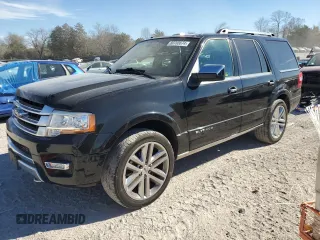 2017 Ford Expedition Platinum z VIN 1FMJU1MT8HEA80645, wystawiony jako Copart lot #80705674 z przebiegiem 114 867 mil mil oraz Czysty tytuł • Clean title. Historia ofert i sprzedaży dostępna na DreamBid. Obrazek 1.
