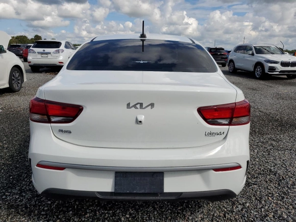 2023 Kia Rio S with VIN 3KPA24AD3PE603095, listed as a Copart auction lot 74014854 with Not Provided miles and Salvage Title. Bid and sale history available at DreamBid. Image 6.
