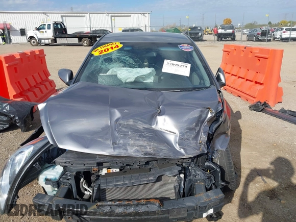 2014 Hyundai Accent GLS with VIN KMHCT4AE9EU614191, listed as a IAAI auction lot 37899279 with 144,247 mi miles. Bid and sale history available at carsss.com. Image 6.