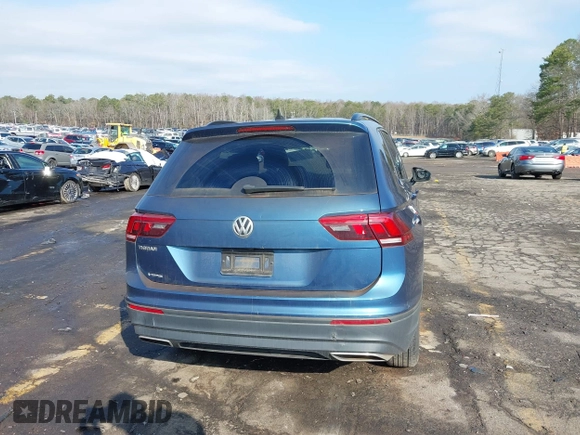 2020 Volkswagen Tiguan S with VIN 3VV1B7AXXLM002683, listed as a IAAI auction lot 41533012 with 108,257 mi miles and . Bid and sale history available at DreamBid. Image 16.