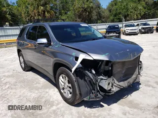 2018 Chevrolet Traverse LT Cloth with VIN 1GNERGKW6JJ253977, listed as a Copart auction lot 48542793 with 94,729 mi miles. Bid and sale history available at carsss.com. Image 4.