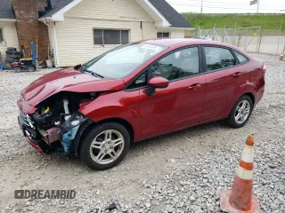 2017 Ford Fiesta SE z VIN 3FADP4BJ7HM125604, wystawiony jako Copart lot #58958445 z przebiegiem 26 914 mil mil oraz Szkoda całkowita • Salvage title. Historia ofert i sprzedaży dostępna na DreamBid. Obrazek 1.