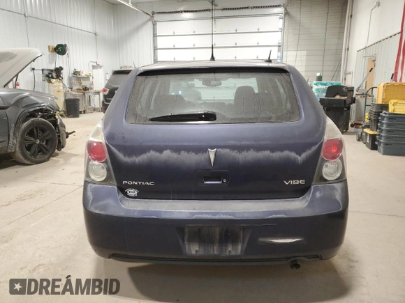 2009 Pontiac Vibe w/1SB with VIN 5Y2SP67029Z427458, listed as a Copart auction lot 82408144 with 146,450 mi miles and Clean Title. Bid and sale history available at carsss.com. Image 6.