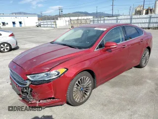 2017 Ford Fusion SE with VIN 3FA6P0H98HR195372, listed as a Copart auction lot 53000715 with 126,350 mi miles and Salvage Title. Bid and sale history available at carsss.com. Image 1.