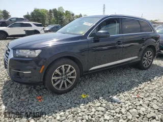 2017 Audi Q7 Prestige with VIN WA1VAAF76HD050722, listed as a Copart auction lot 53185225 with 143,386 mi miles and Clean Title. Bid and sale history available at carsss.com. Image 1.
