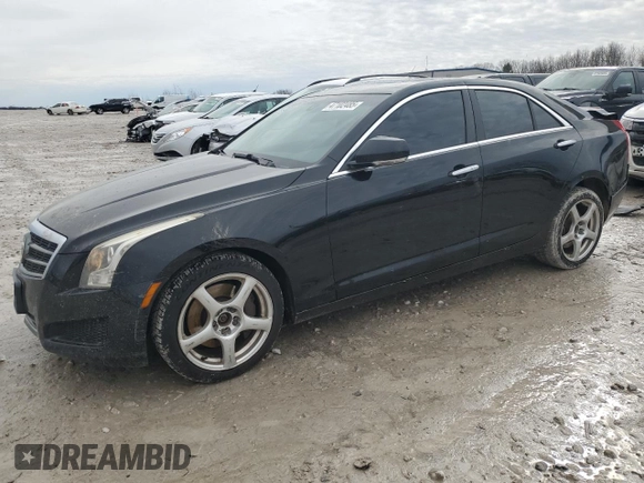 2013 Cadillac ATS Luxury with VIN 1G6AH5R30D0123765, listed as a Copart auction lot 47102485 with 115,159 mi miles and Clean Title. Bid and sale history available at carsss.com. Image 1.