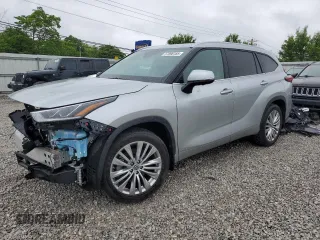2023 Toyota Highlander Hybrid Platinum with VIN 5TDEBRCH3PS589171, listed as a Copart auction lot 57896185 with Not provided miles and Salvage title. Bid and sale history available at DreamBid. Image 1.