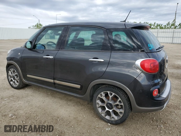 2014 FIAT 500L Trekking z VIN ZFBCFADHXEZ025169, wystawiony jako Copart lot #56508015 z przebiegiem 85 992 mil mil oraz Szkoda całkowita • Salvage title. Historia ofert i sprzedaży dostępna na DreamBid. Obrazek 2.