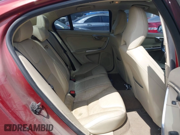 2013 Volvo S60 T5 Premier with VIN YV1612FS7D2210322, listed as a IAAI auction lot 42506708 with 268,266 mi miles and . Bid and sale history available at DreamBid. Image 8.