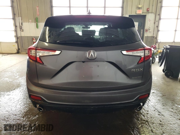 2020 Acura RDX w/Technology Pkg with VIN 5J8TC2H58LL018802, listed as a Copart auction lot 49589084 with 36,217 mi miles. Bid and sale history available at carsss.com. Image 6.