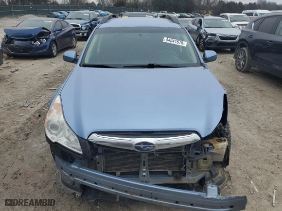 2010 Subaru Outback Prem All-Weather/HK Aud with VIN 4S4BRBFC9A3372296, listed as a Copart auction lot 44041575 with 224,961 mi miles and Salvage Title. Bid and sale history available at carsss.com. Image 5.