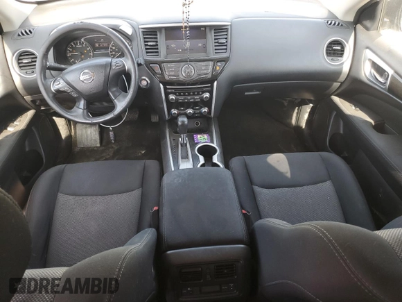 2017 Nissan Pathfinder SV with VIN 5N1DR2MN5HC665748, listed as a Copart auction lot 61188755 with 148,657 mi miles and Salvage title. Bid and sale history available at DreamBid. Image 8.
