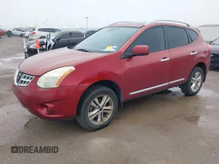 2013 Nissan Rogue S with VIN JN8AS5MT6DW012645, listed as a IAAI auction lot 42162620 with 187,475 mi miles. Bid and sale history available at carsss.com. Image 2.