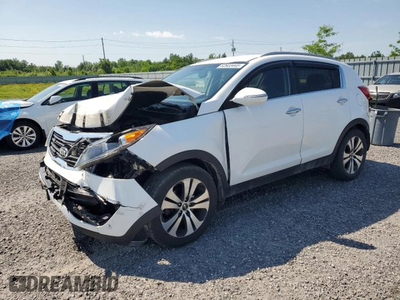 2013 Kia Sportage EX with VIN KNDPC3A2XD7392974, listed as a Copart auction lot 62603445 with 99,184 mi miles and Salvage title. Bid and sale history available at DreamBid. Image 1.
