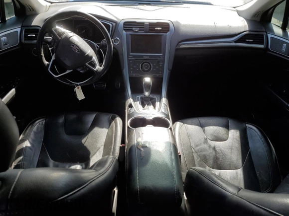 2014 Ford Fusion Titanium with VIN 3FA6P0K99ER196485, listed as a Copart auction lot 48334925 with 202,655 mi miles and Salvage Title. Bid and sale history available at carsss.com. Image 8.