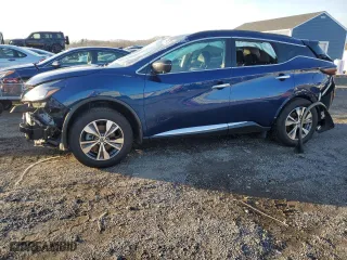 2022 Nissan Murano SV with VIN 5N1AZ2BSXNC124038, listed as a Copart auction lot 85097724 with 49,412 mi miles and Salvage Title. Bid and sale history available at carsss.com. Image 1.