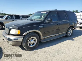 2002 Ford Expedition XLT with VIN 1FMEU17L12LA05947, listed as a Copart auction lot 55345035 with Not provided miles and Salvage title. Bid and sale history available at DreamBid. Image 1.