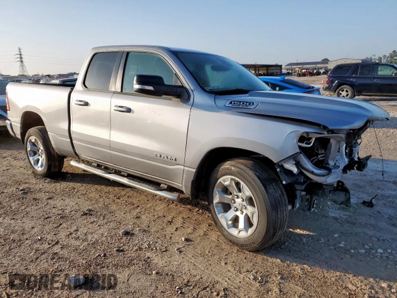 2022 Ram 1500 Lone Star with VIN 1C6RREBT5NN326086, listed as a Copart auction lot 59038005 with 29,329 mi miles and Salvage title. Bid and sale history available at DreamBid. Image 4.