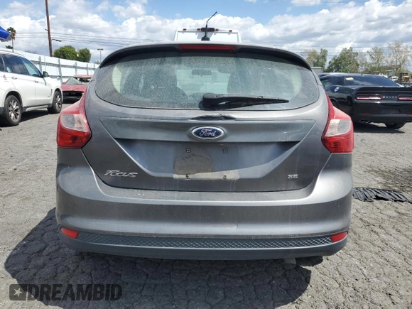 2013 Ford Focus SE with VIN 1FADP3K20DL319504, listed as a Copart auction lot 51503645 with 83,211 mi miles and Clean Title. Bid and sale history available at carsss.com. Image 6.