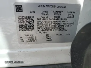 2024 Buick Encore GX Preferred z VIN KL4AMBSLXRB086957, wystawiony jako Copart lot #51653835 z przebiegiem 36 337 mil mil oraz Szkoda całkowita • Salvage title. Historia ofert i sprzedaży dostępna na DreamBid. Obrazek 15.