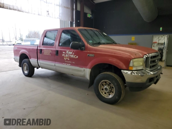 2003 Ford F-250 XL z VIN 1FTNW21L13EB65006, wystawiony jako Copart lot #46808255 z przebiegiem 290 841 mil mil oraz Czysty tytuł • Clean title. Historia ofert i sprzedaży dostępna na DreamBid. Obrazek 4.