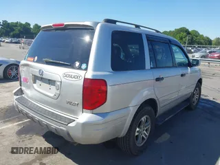 2005 Honda Pilot EX-L z VIN 5FNYF18555B023872, wystawiony jako IAAI lot #42330280 z przebiegiem 143 589 mil mil oraz . Historia ofert i sprzedaży dostępna na DreamBid. Obrazek 4.