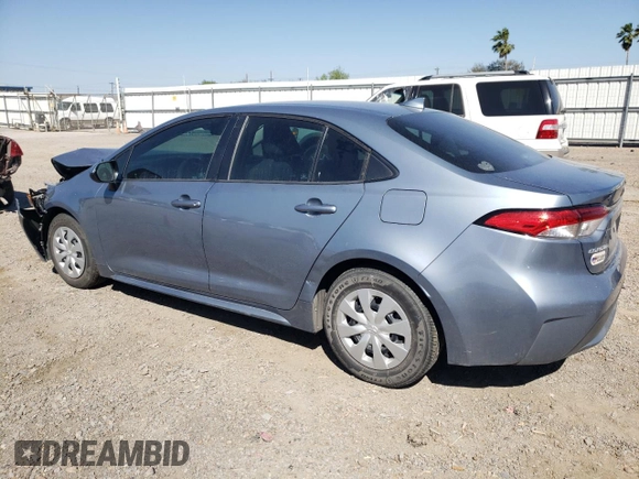 2020 Toyota Corolla L with VIN 5YFDPRAE5LP046994, listed as a Copart auction lot 48740605 with 91,312 mi miles and Salvage Title. Bid and sale history available at carsss.com. Image 2.