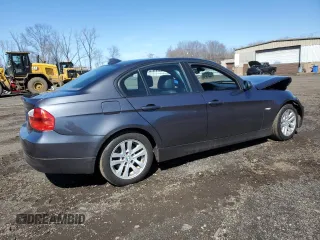 2007 BMW 3 Series 328xi with VIN WBAVC93567KX59692, listed as a Copart auction lot 51414125 with 205,973 mi miles and Salvage Title. Bid and sale history available at carsss.com. Image 3.