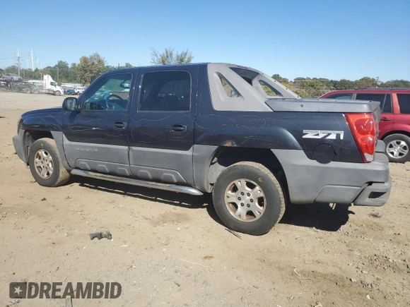 2005 Chevrolet Avalanche Z71 with VIN 3GNEK12Z05G130260, listed as a Copart auction lot 76723264 with 178,859 mi miles and Salvage Title. Bid and sale history available at DreamBid. Image 2.