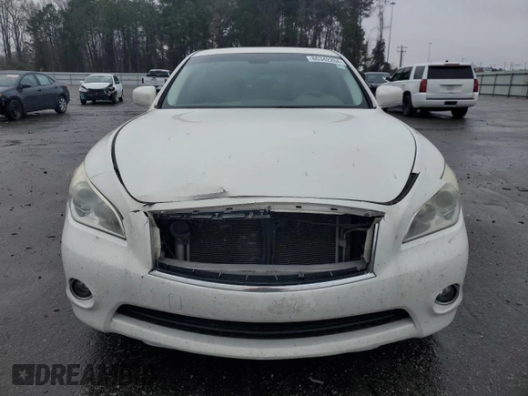 2011 Infiniti M37 with VIN JN1BY1AR0BM377303, listed as a Copart auction lot 86342264 with 131,984 mi miles and Salvage Title. Bid and sale history available at carsss.com. Image 5.