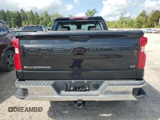 2023 Chevrolet Silverado 1500 LT with VIN 1GCRDDED0PZ250746, listed as a Copart auction lot 69834674 with 0 mi miles and Salvage Title. Bid and sale history available at carsss.com. Image 6.
