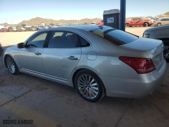 2014 Hyundai Equus Ultimate with VIN KMHGH4JH8EU080596, listed as a Copart auction lot 42102015 with NaN miles and Salvage Title. Bid and sale history available at carsss.com. Image 2.