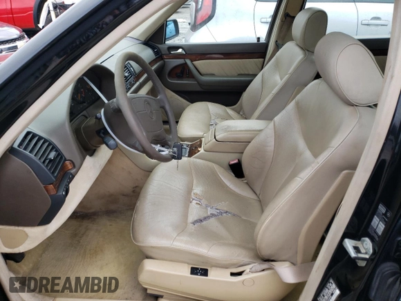 1995 Mercedes-Benz S with VIN WDBGA43EXSA264963, listed as a Copart auction lot 85515534 with 155,778 mi miles and Clean Title. Bid and sale history available at DreamBid. Image 7.