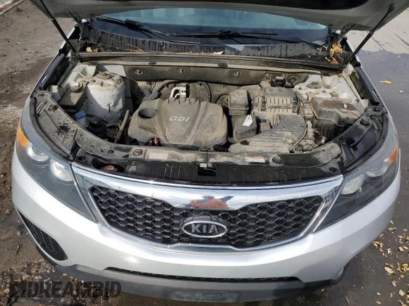 2012 Kia Sorento LX with VIN 5XYKTDA69CG295169, listed as a Copart auction lot 49184155 with 139,684 mi miles and Salvage Title. Bid and sale history available at DreamBid. Image 12.