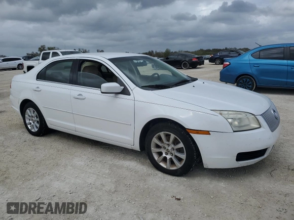 2006 Mercury Milan with VIN 3MEFM07186R641059, listed as a Copart auction lot 79450604 with 101,553 mi miles and Salvage title. Bid and sale history available at DreamBid. Image 4.