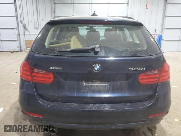 2014 BMW 3 Series 328i xDrive with VIN WBA3G7C50EKN37954, listed as a Copart auction lot 87295994 with 172,600 mi miles and Salvage Title. Bid and sale history available at carsss.com. Image 6.