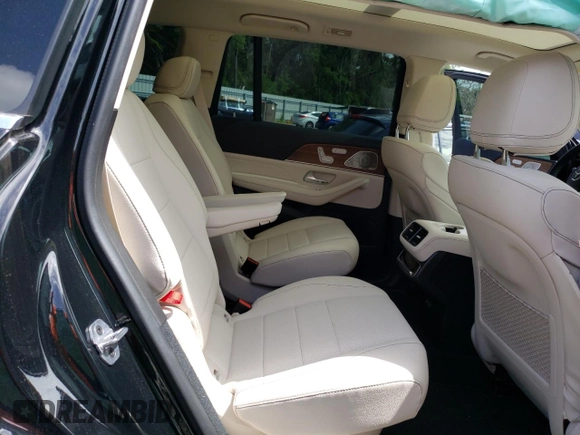 2023 Mercedes-Benz GLS with VIN 4JGFF5KE8PA904502, listed as a Copart auction lot 61373143 with 12,653 mi miles. Bid and sale history available at carsss.com. Image 12.