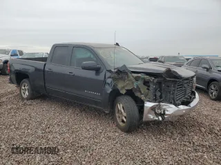 2017 Chevrolet Silverado 1500 LT with VIN 1GCRCREHXHZ341995, listed as a Copart auction lot 87748575 with 88,210 mi miles and Salvage Title. Bid and sale history available at DreamBid. Image 4.