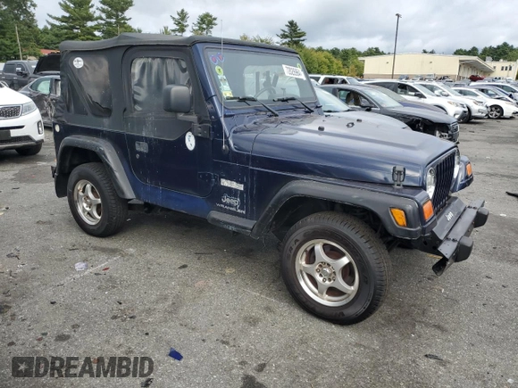 2006 Jeep Wrangler SE with VIN 1J4FA29126P717301, listed as a Copart auction lot 72026964 with 36,154 mi miles and Clean Title. Bid and sale history available at carsss.com. Image 4.