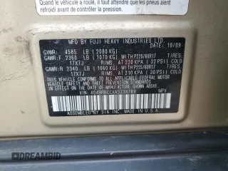 2010 Subaru Outback Premium All-Weather Anniversary with VIN 4S4BRBCCXA3338789, listed as a Copart auction lot 61489255 with 230,782 mi miles and Salvage title. Bid and sale history available at DreamBid. Image 13.