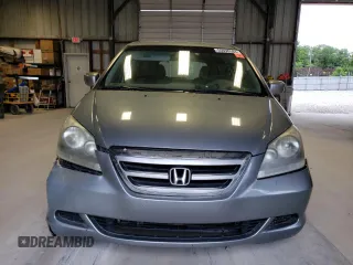 2007 Honda Odyssey EX with VIN 5FNRL38497B144794, listed as a Copart auction lot 55696584 with 0 mi miles and Salvage Title. Bid and sale history available at carsss.com. Image 5.